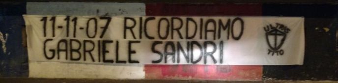 RICORDIAMO GABRIELE SANDRI tagliata
